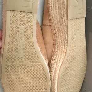 Franco Sarto Shoes - Tan leather wedges with open back Franco Sarto Shoes - Tan leather wedges with open back